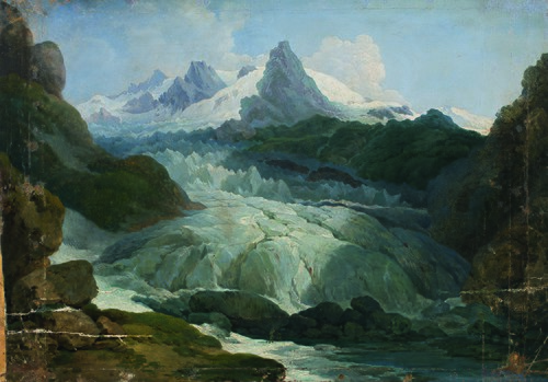 The Rhone Glacier, , Johann Peter Krafft