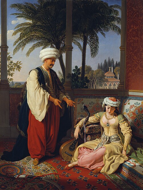 Die Türkin ("Untreue"), 1825, Johann Peter Krafft