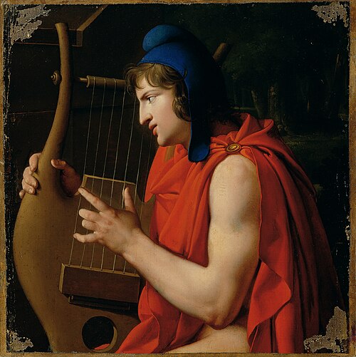 Orpheus am Grabe der Eurydike, 1805, Johann Peter Krafft