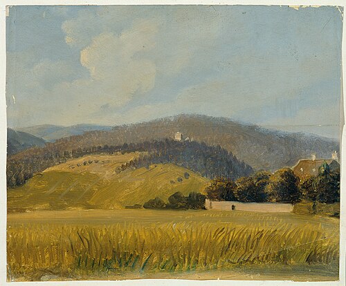 Landschaft bei Baden, , Johann Peter Krafft