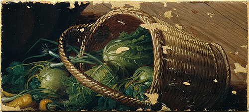 Gemüsekorb (Fragment), 1817, Johann Peter Krafft