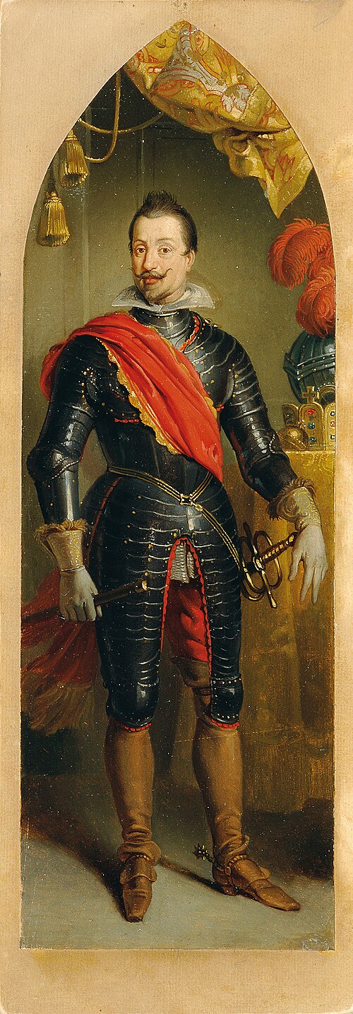 Kaiser Ferdinand II. stehend, 1839, Johann Peter Krafft