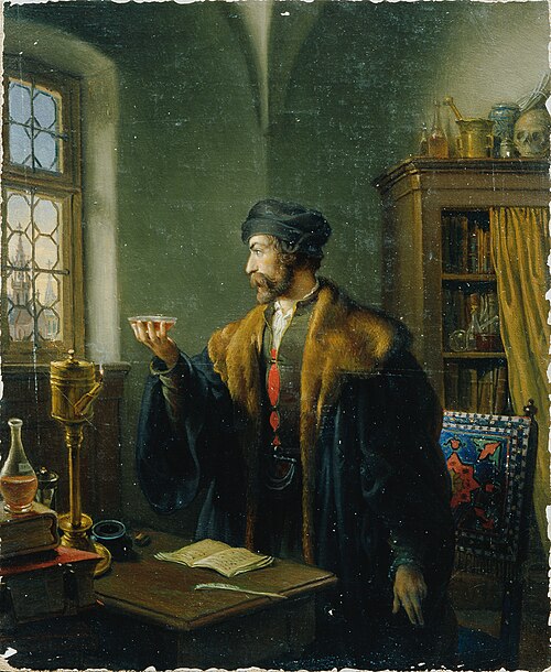 Faust am Ostermorgen, 1855, Johann Peter Krafft