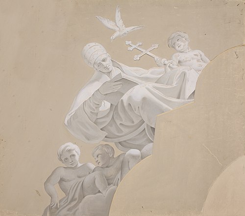 Holy Gregory, 1831, Johann Peter Krafft