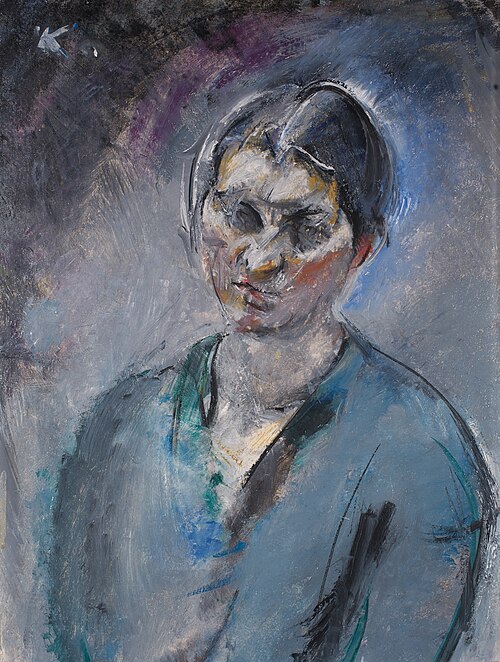 Die Gattin des Künstlers, 1919, Anton Kolig