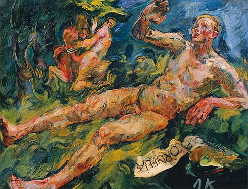 Klage, 1920, Anton Kolig
