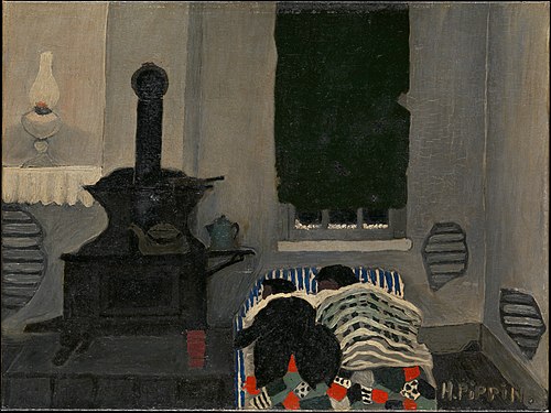 Asleep, 1943, Horace Pippin