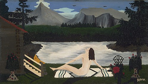 Lady of the Lake, 1936, Horace Pippin