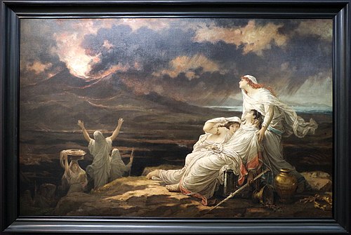 Herculanum, 23 août, an 79, 1881, Louis Hector Leroux