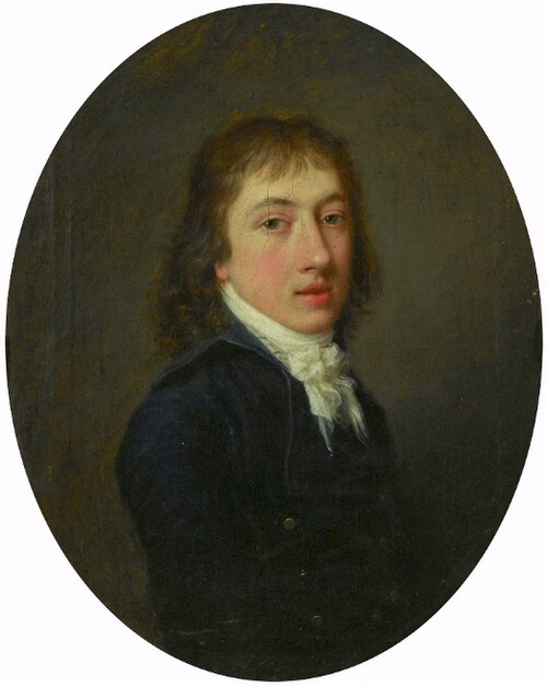 Portrait d'Aleksander Potocki., 1796, Gaspare Landi
