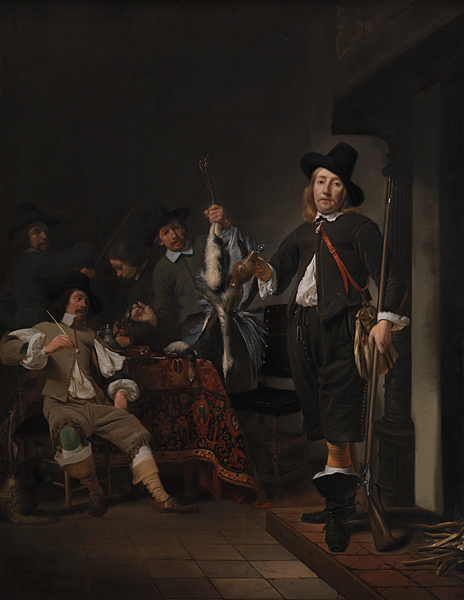 The Homecoming of a Fowling Party, 1640, Simon Kick