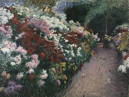 Chrysanthemums, 1888, Dennis Miller Bunker