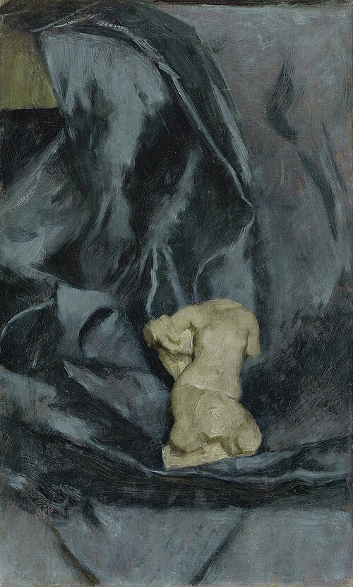 Marble Torso of a Woman, 1878, Dennis Miller Bunker