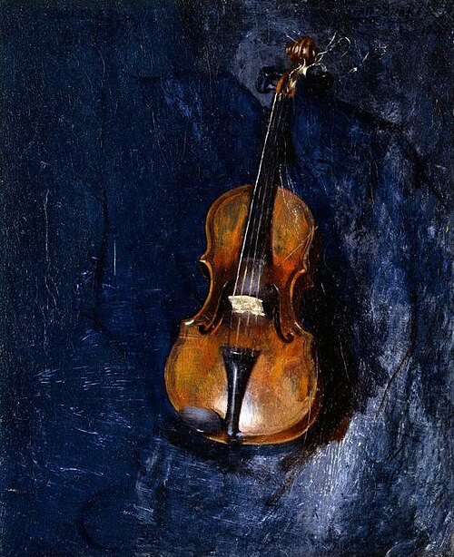 Loeffler's Violin, 1889, Dennis Miller Bunker