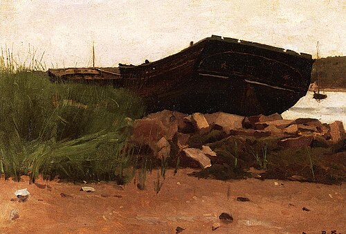 Old Hulks, 1887, Dennis Miller Bunker