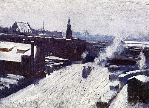The Station, 1886, Dennis Miller Bunker