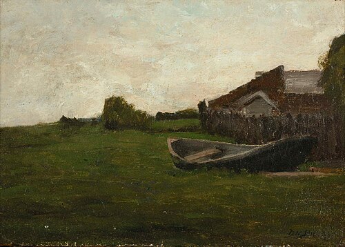 Landscape with Boat, , Dennis Miller Bunker