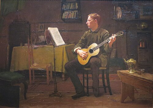 A Bohemian, 1885, Dennis Miller Bunker
