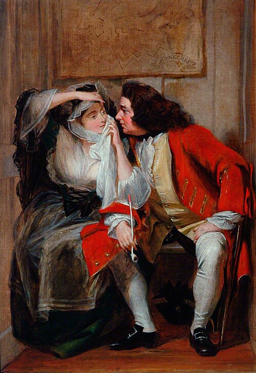 Uncle Toby and Widow Wadman, 1831, Charles Robert Leslie