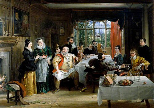 The Principal Characters in 'The Merry Wives of Windsor' by William Shakespeare, 1838, Charles Robert Leslie