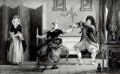 Le Bourgeois Gentilhomme, 1841, Charles Robert Leslie