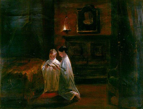 The Two Princes in the Tower, 1837, Charles Robert Leslie
