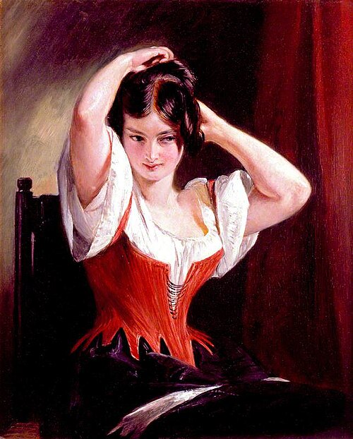 Dulcinea del Toboso, 1839, Charles Robert Leslie
