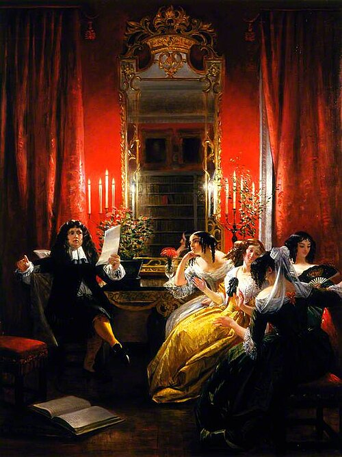 Les Femmes Savantes, 1845, Charles Robert Leslie