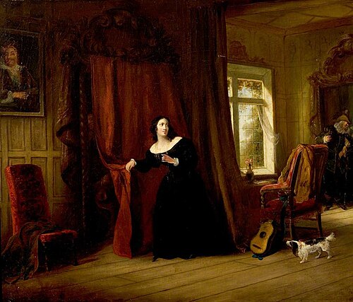 'The Merry Wives of Windsor', Act III, Scene 3, , Charles Robert Leslie