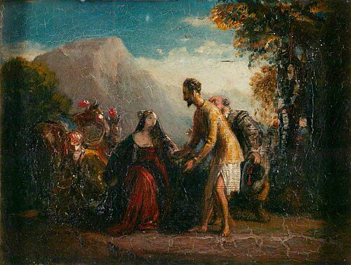 Don Quixote and Dorothea (from Cervantes' novel), 1825, Charles Robert Leslie
