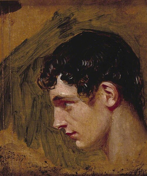 Head of Prince Hal, 1851, Charles Robert Leslie