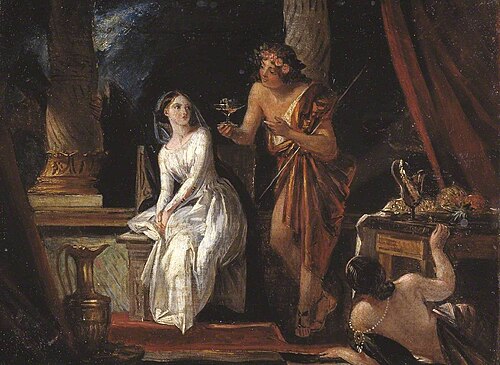 A Scene from Milton’s ‘Comus’, 1844, Charles Robert Leslie