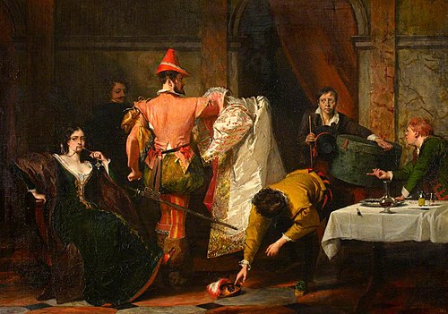 Catherine and Petruchio (from William Shakespeare's 'The Taming of the Shrew', Act iv, Sc.i), 1832, Charles Robert Leslie