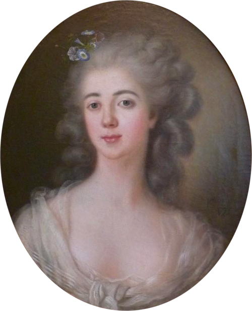 Portrait de Rosalie Duthé, 1775, Lié Louis Périn