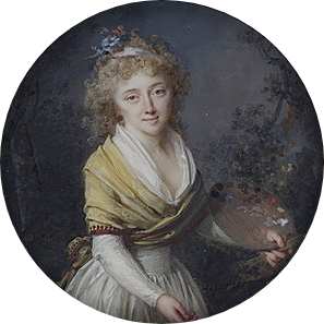 portrait de Mme Pinson, 1790, Lié Louis Périn