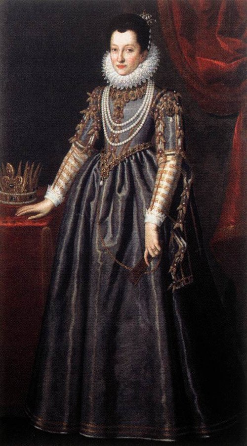 Portrait of Christine of Lorraine, 1650, Valore Casini