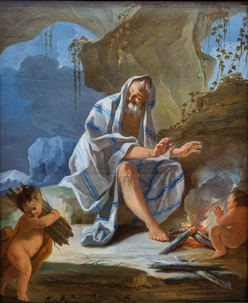 Allégorie de l'hiver, , Lorenzo de Caro