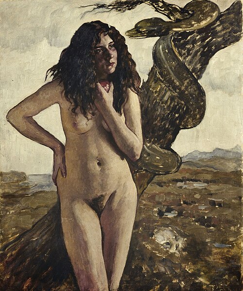 La Tentation, 1912, Lothar von Seebach