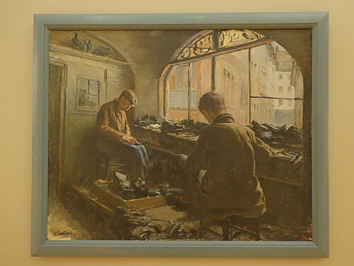 L'échoppe du cordonnier, 1894, Lothar von Seebach