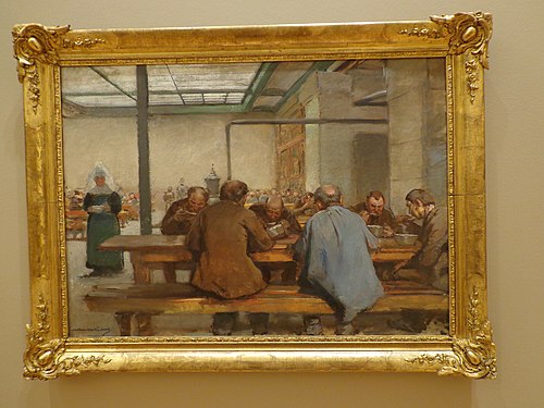 Asile de vieillards à Saint-Marc, 1892, Lothar von Seebach