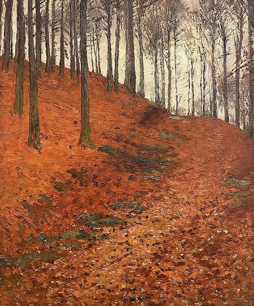 Forêt en hiver, 1899, Lothar von Seebach