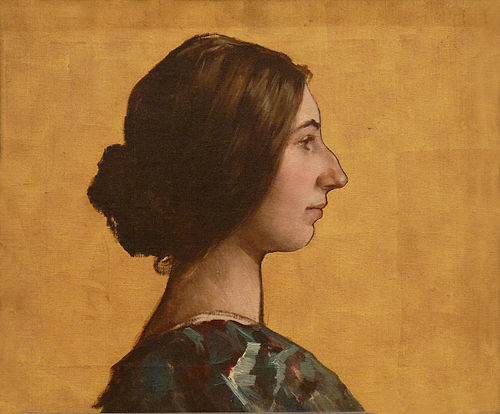 Portrait d’Elsa Koeberle, 1898, Lothar von Seebach
