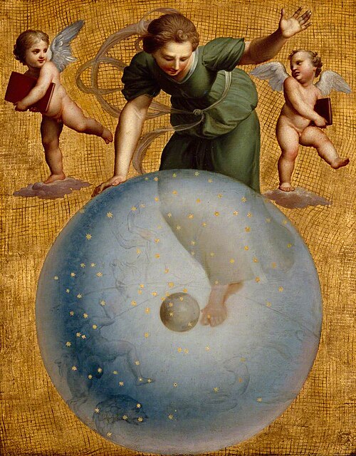 Astronomy (copy after Raphael), , Giuseppe Cades