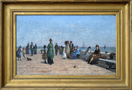 La jetée d'Honfleur, , Louis-Alexandre Dubourg
