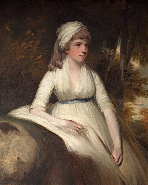 Portrait de Catherine Cussans, 1790, John Hoppner