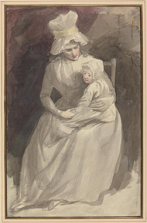 Mrs. Skinner and Child, , John Hoppner