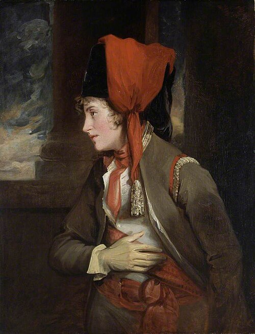 Mrs Jordan as Viola in 'Twelfth Night', 1788, John Hoppner