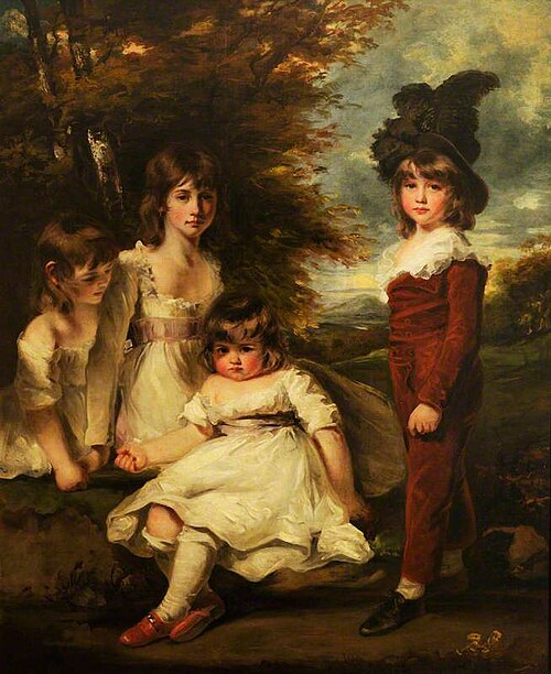 The Douglas Children (or 'Juvenile Retirement'), 1795, John Hoppner