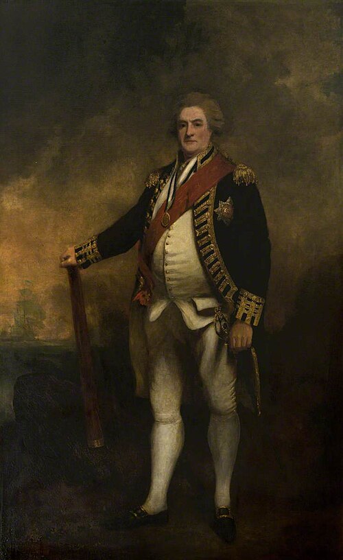 Admiral Lord Viscount Duncan, Commander of the British Fleet, Battle of Camperdown, 1797, John Hoppner