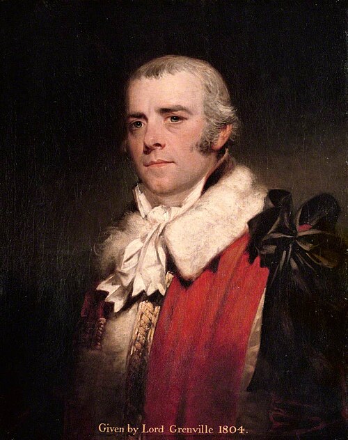William Wyndham Grenville, 1st Baron Grenville, , John Hoppner
